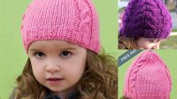 94+ Free Knitting Pattern For Child's Cable Hat