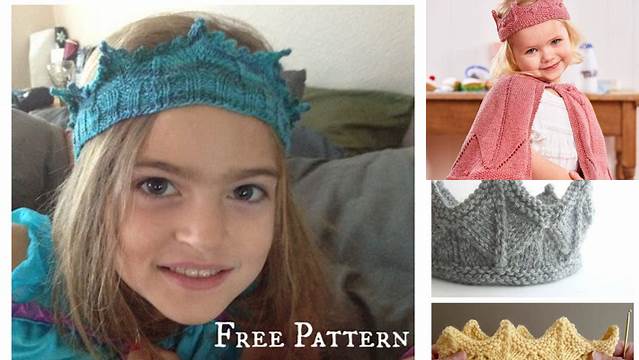 94+ Free Knitting Pattern For Child's Crown