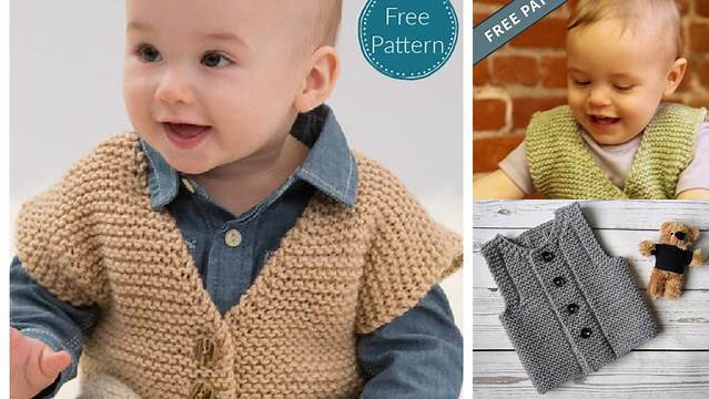 50+ Free Knitting Pattern For Child's Waistcoat