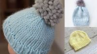 72+ Free Knitting Pattern For Chunky Baby Hat Straight Needles