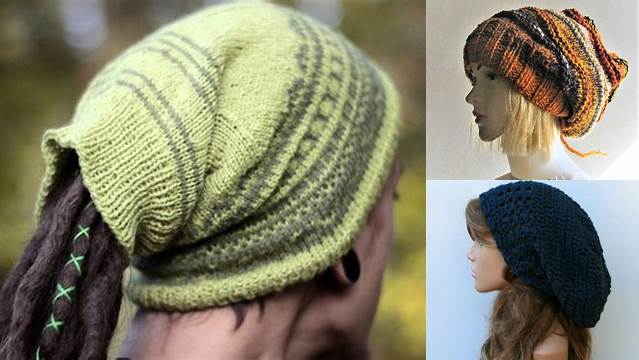 27+ Free Knitting Pattern For Dreadlock Hat