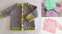 87+ Free Knitting Pattern For Easy Baby Cardigan