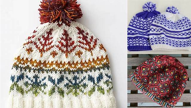 82+ Free Knitting Pattern For Fair Isle Hat