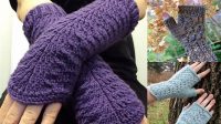 53+ Free Knitting Pattern For Fingerless Gloves Pdf