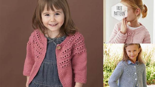 48+ Free Knitting Pattern For Girls Sweater Pdf