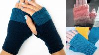 76+ Free Knitting Pattern For Gloves Using 2 Needles