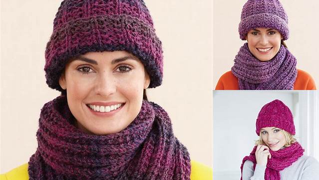 55+ Free Knitting Pattern For Hat And Scarf Sets