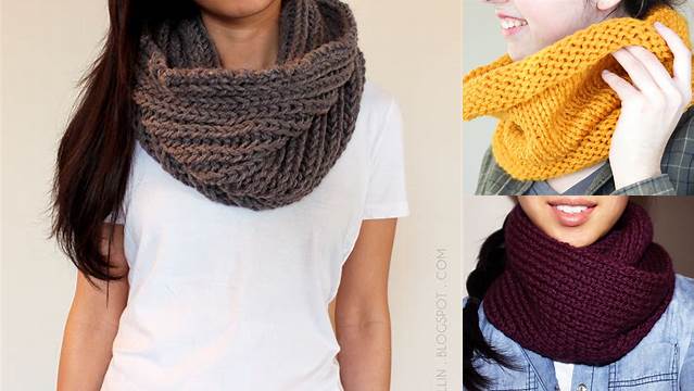 51+ Free Knitting Pattern For Infinity Scarf Using Circular Needles