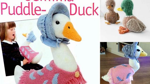 20+ Free Knitting Pattern For Jemima Puddle Duck