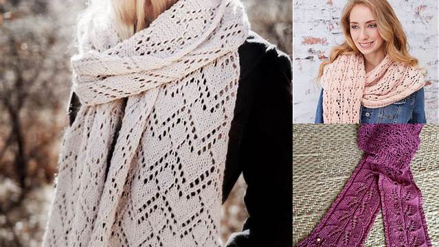 41+ Free Knitting Pattern For Lace Scarf