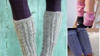 6+ Free Knitting Pattern For Ladies Leg Warmers