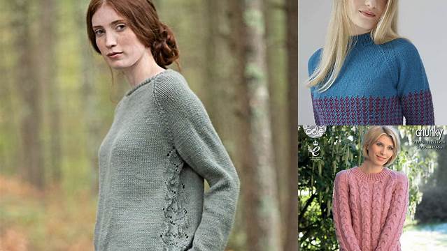 66+ Free Knitting Pattern For Ladies Raglan Jumper