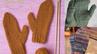 57+ Free Knitting Pattern For Men's Mittens On 2 Needles