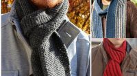 33+ Free Knitting Pattern For Mens Scarf