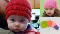 10+ Free Knitting Pattern For Newborn Baby Beanie