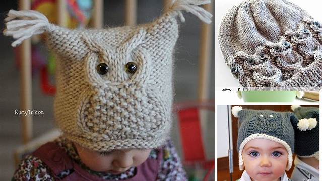 35+ Free Knitting Pattern For Owl Hat