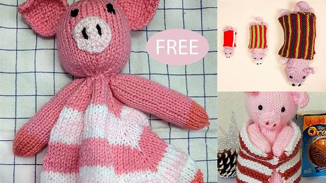 13+ Free Knitting Pattern For Pigs In Blankets Pdf