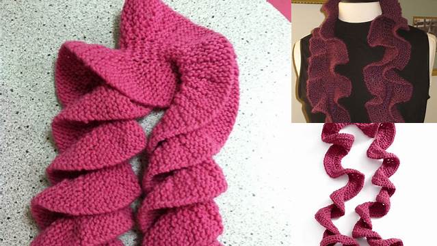 16+ Free Knitting Pattern For Potato Chip Scarf