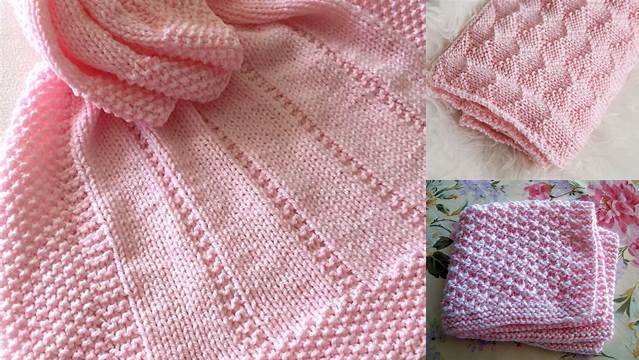 46+ Free Knitting Pattern For Preemie Baby Blanket