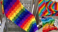 81+ Free Knitting Pattern For Rainbow Blanket