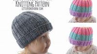 87+ Free Knitting Pattern For Ribbed Baby Hats