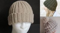 10+ Free Knitting Pattern For Ribbed Beanie Hat