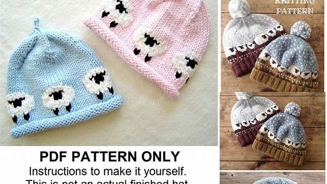 44+ Free Knitting Pattern For Sheep Hat