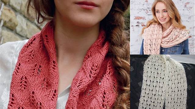 70+ Free Knitting Pattern For Simple Lace Scarf