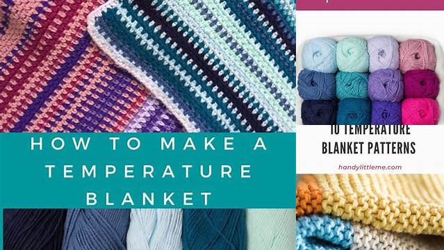 20+ Free Knitting Pattern For Temperature Blanket