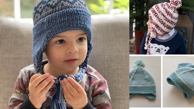 91+ Free Knitting Pattern For Toddler Hat With Ear Flaps