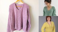 55+ Free Knitting Pattern For V Neck Sweater