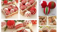 36+ Free Knitting Pattern For Xmas Baubles