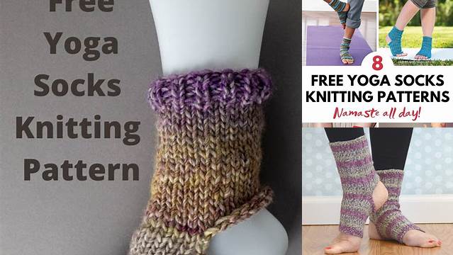 72+ Free Knitting Pattern For Yoga Socks