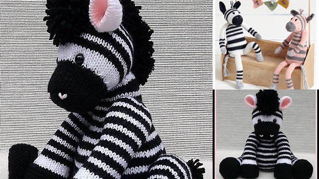 11+ Free Knitting Pattern For Zebra