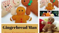 58+ Free Knitting Pattern Gingerbread Man