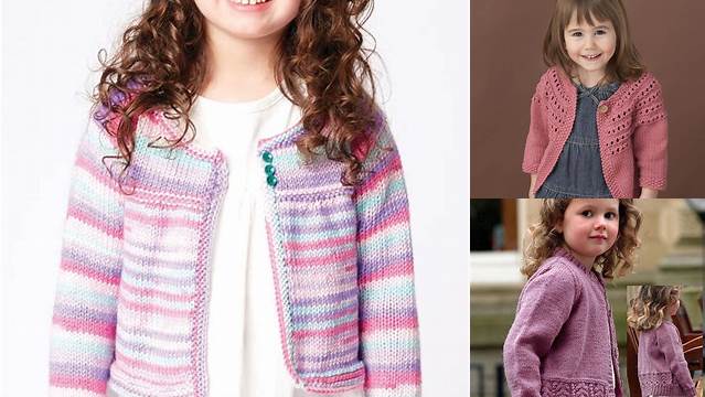 62+ Free Knitting Pattern Kids Cardigan