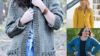 11+ Free Knitting Pattern Ladies Raglan Cardigan