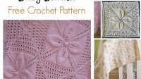 49+ Free Knitting Pattern Leaf Square Baby Blanket Straight Needles