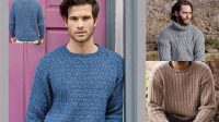 10+ Free Knitting Pattern Mens Pullover