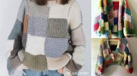 28+ Free Knitting Pattern Patchwork Cardigan