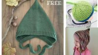 55+ Free Knitting Pattern Pixie Hat