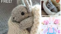 82+ Free Knitting Pattern Rabbit Toy