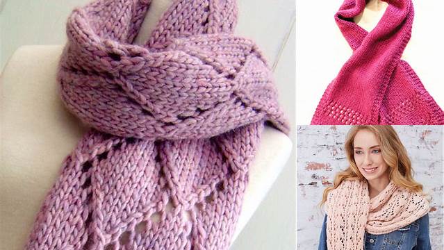 26+ Free Knitting Pattern Scarf Easy