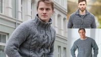 9+ Free Knitting Pattern Sweater Men