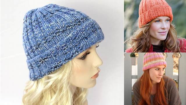 98+ Free Knitting Pattern Women's Ribbed Hat