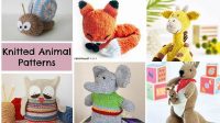 74+ Free Knitting Patterns Animals Toys