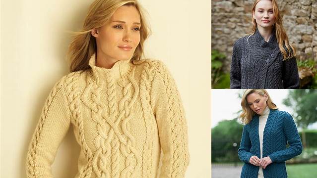 97+ Free Knitting Patterns Aran Wool