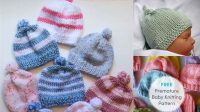 77+ Free Knitting Patterns Baby Hats