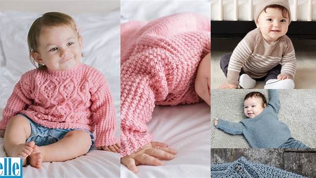 86+ Free Knitting Patterns Baby Sweaters