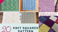 58+ Free Knitting Patterns Blanket Squares Straight Needles